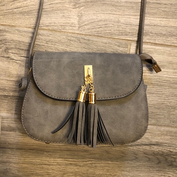 Grey crossbody purse - Picture 2 of 2
